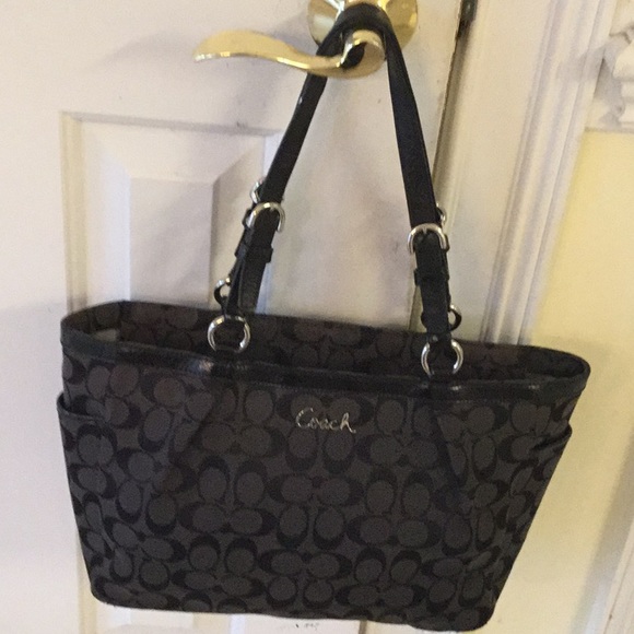 Coach Handbags - Coach Signature  Bag